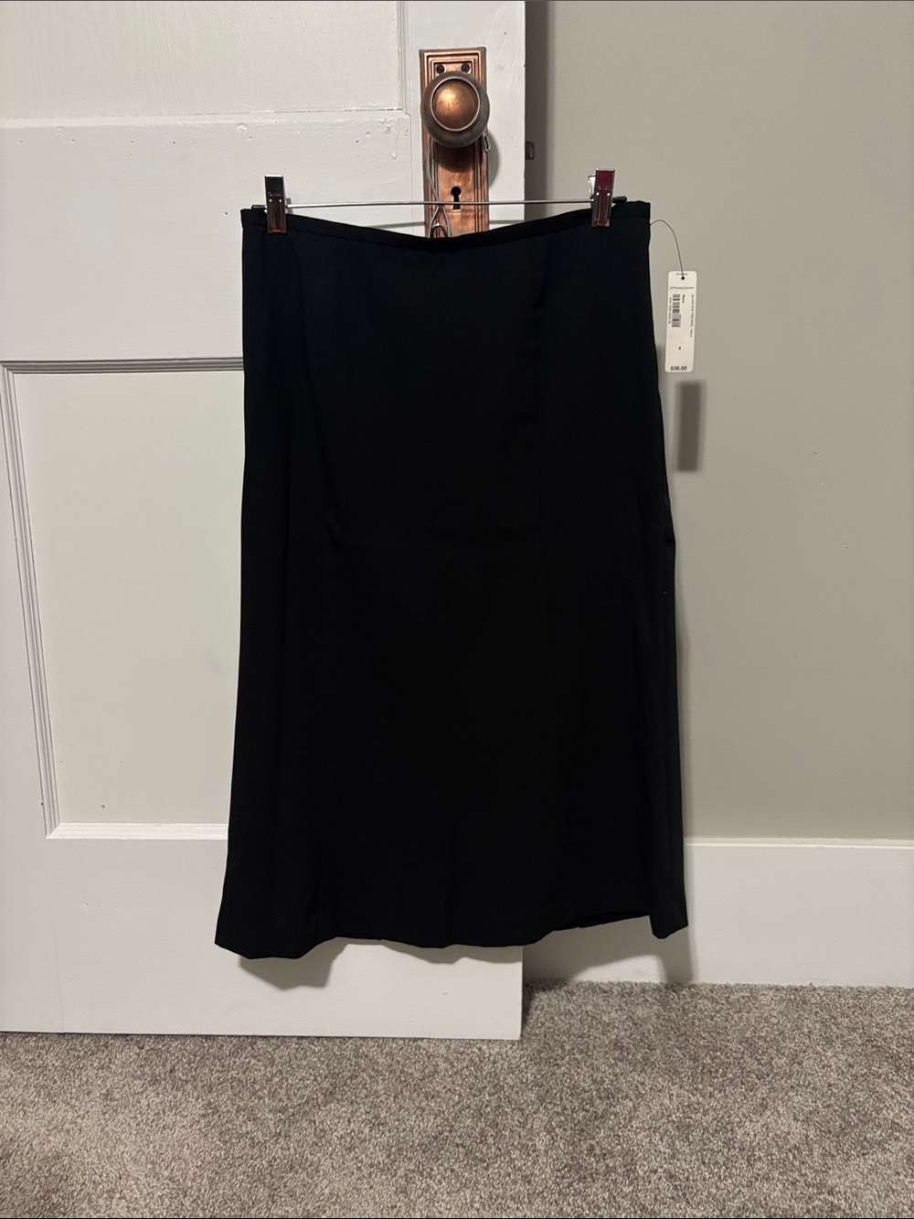 Worthington Black Midi Skirt